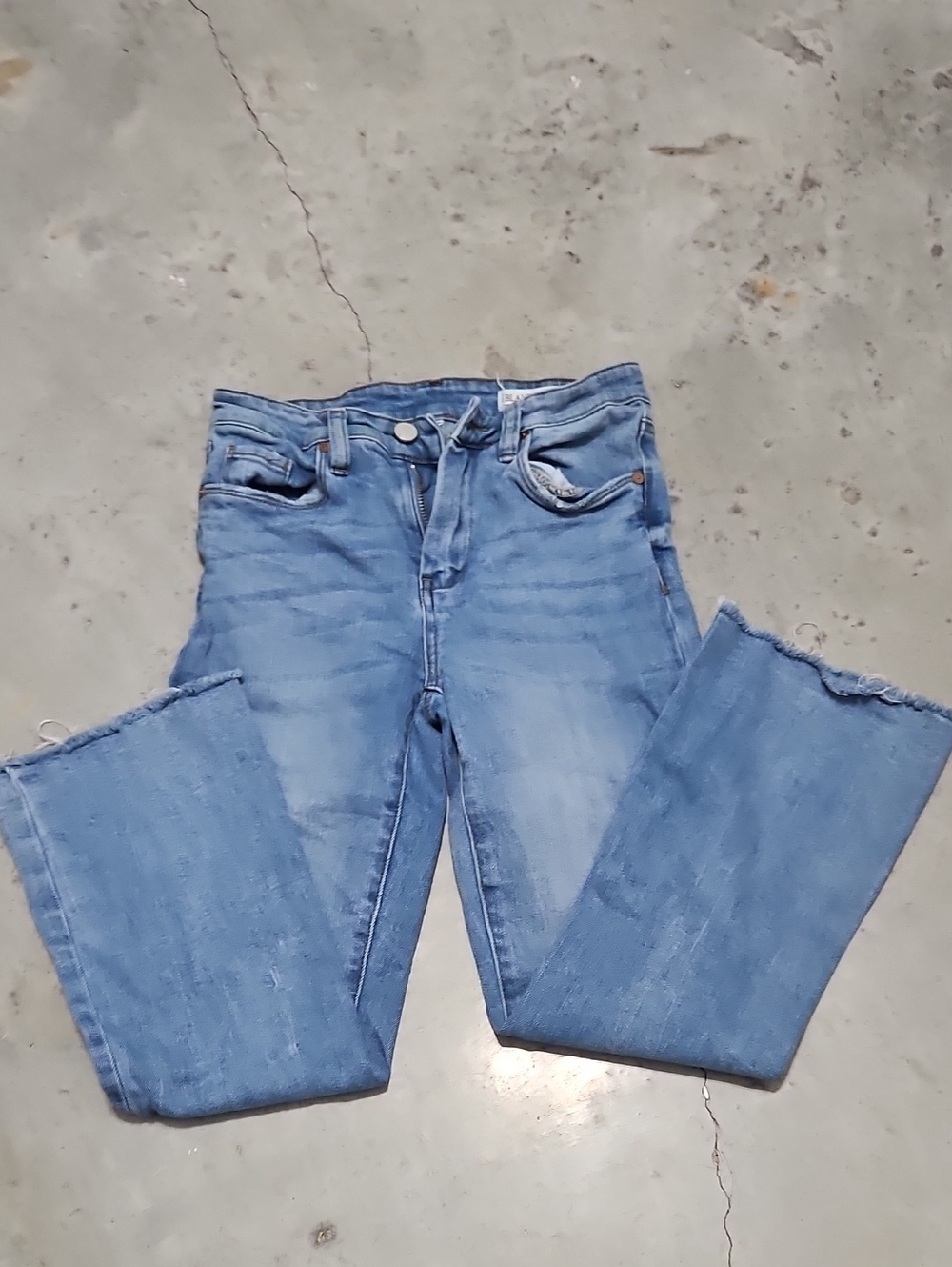 Blank NYC Washed Light Blue FLARE Jeans